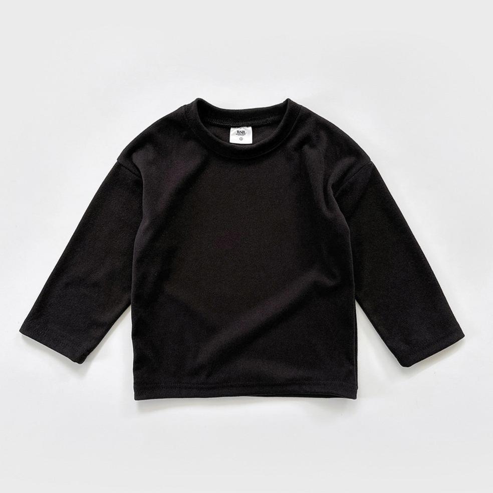 Kids Warm Fleece Basic Top (2-8y) - 4 Colors - AT NOON STORE