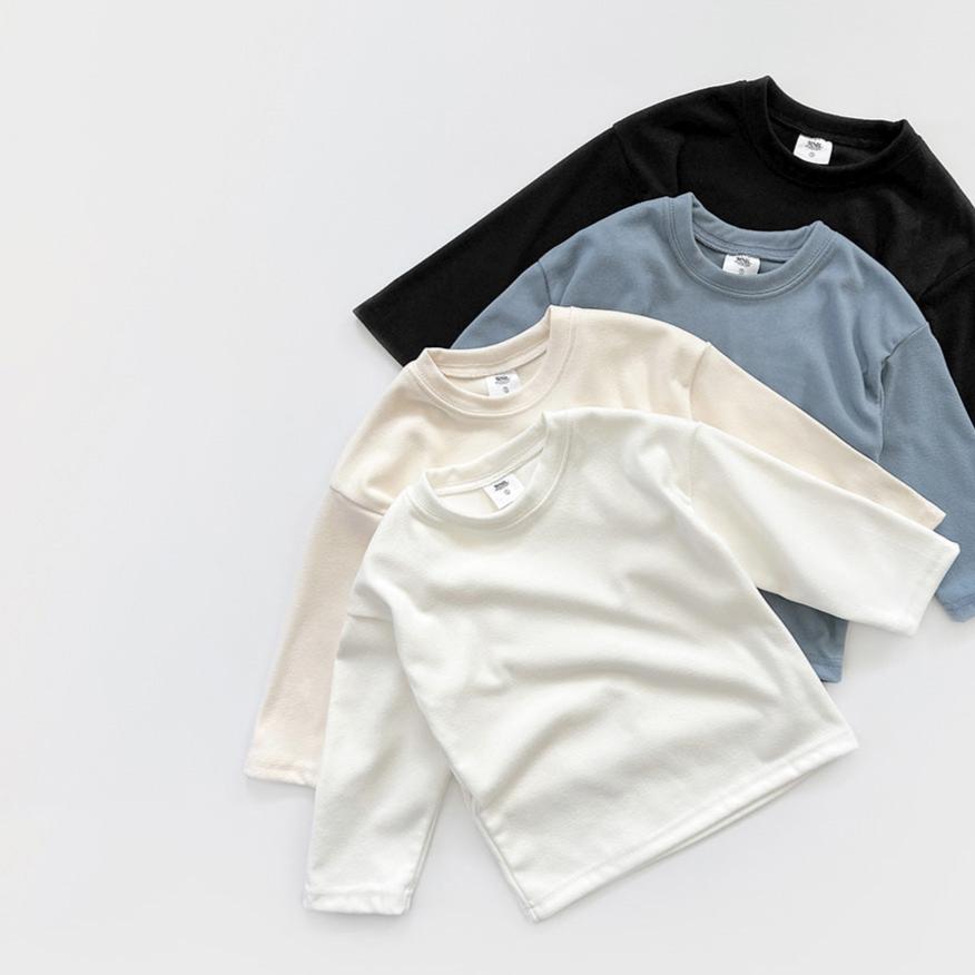 Kids Warm Fleece Basic Top (2-8y) - 4 Colors - AT NOON STORE