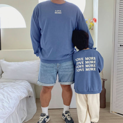 Adult Love More Loose Fit Sweatshirt - 3 Colors kids outfit