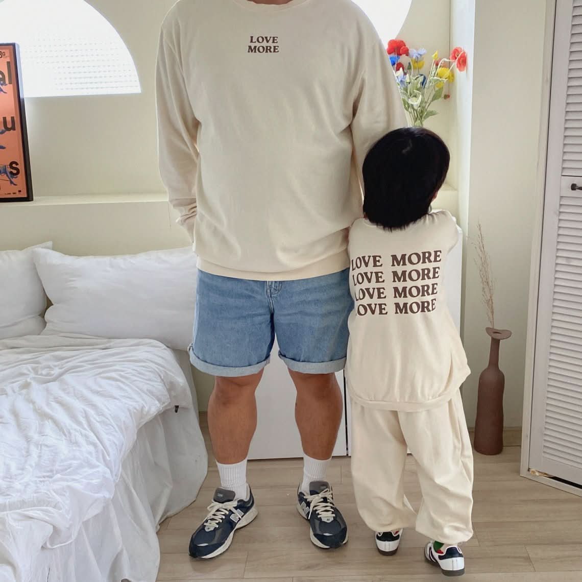 Adult Love More Loose Fit Sweatshirt - 3 Colors kids outfit