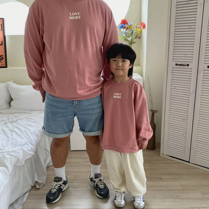 Adult Love More Loose Fit Sweatshirt - 3 Colors kids outfit