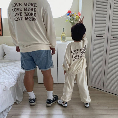 Adult Love More Loose Fit Sweatshirt - 3 Colors kids outfit