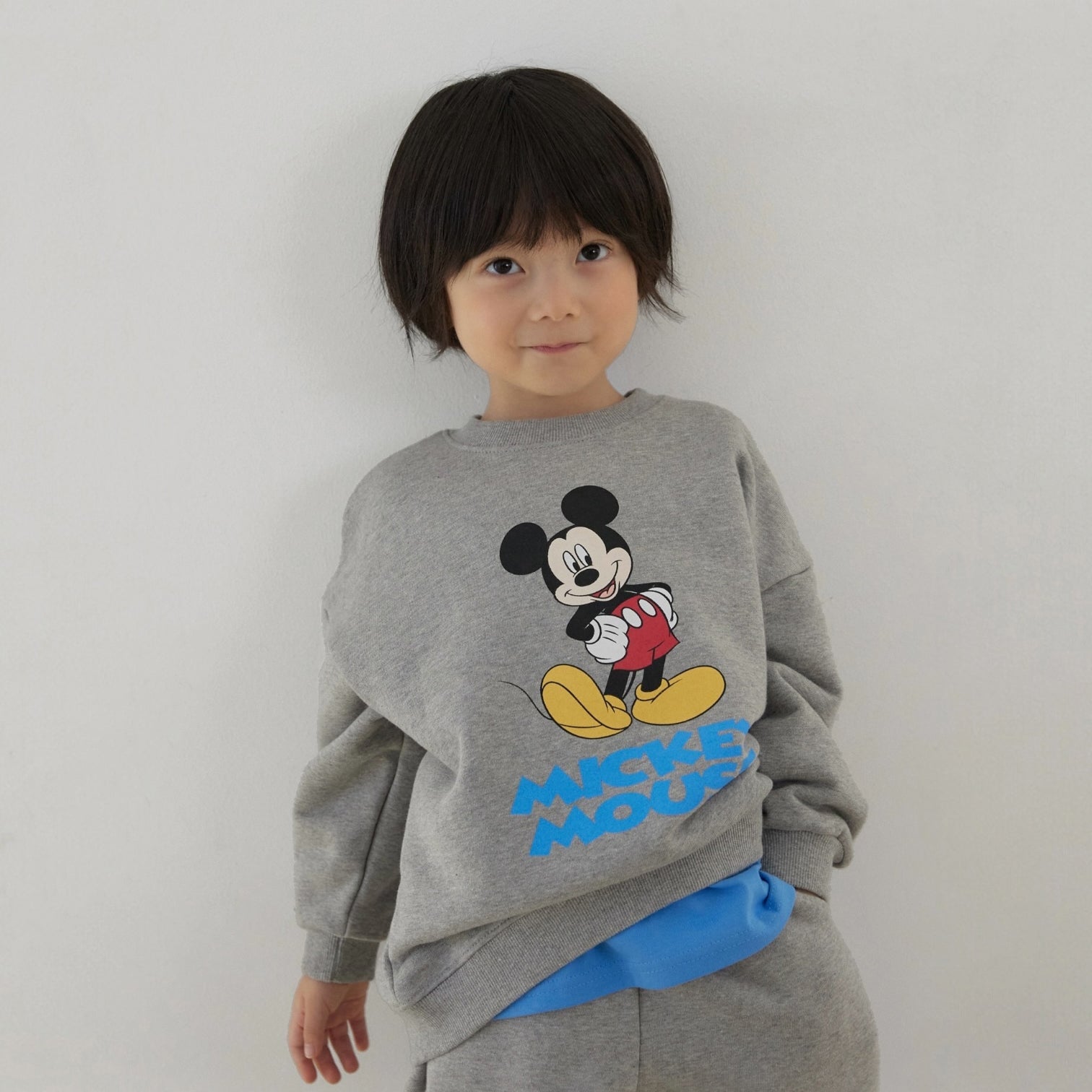 Adult Toddler SP26 Mickey Classic Long Sleeve Sweatshirt (1 - 7y, Adult) - 2 Colors - AT NOON STORE
