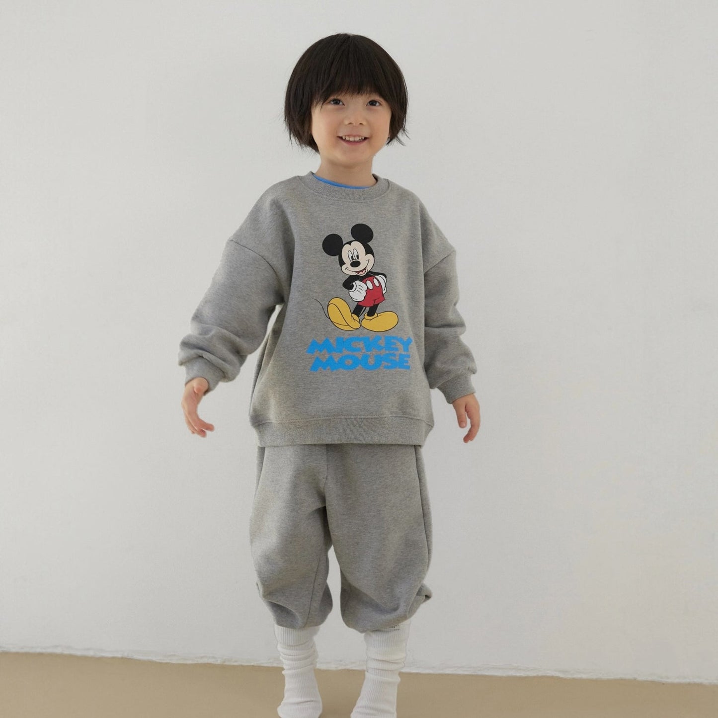 Adult Toddler SP26 Mickey Classic Long Sleeve Sweatshirt (1 - 7y, Adult) - 2 Colors - AT NOON STORE