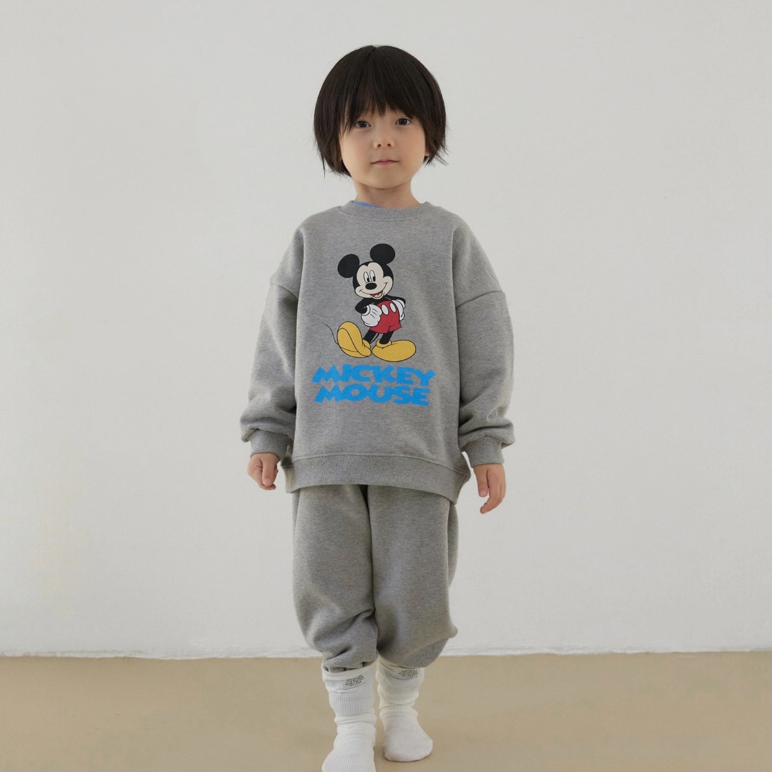 Adult Toddler SP26 Mickey Classic Long Sleeve Sweatshirt (1 - 7y, Adult) - 2 Colors - AT NOON STORE