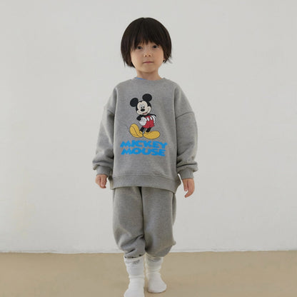 Adult Toddler SP26 Mickey Classic Long Sleeve Sweatshirt (1 - 7y, Adult) - 2 Colors - AT NOON STORE