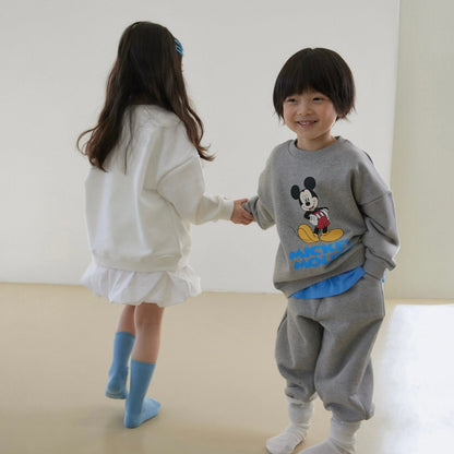 Adult Toddler SP26 Mickey Classic Long Sleeve Sweatshirt (1 - 7y, Adult) - 2 Colors - AT NOON STORE