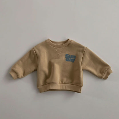 Baby S25 Sunday Sweatshirt (10m-4y) - 2 Colors - AT NOON STORE