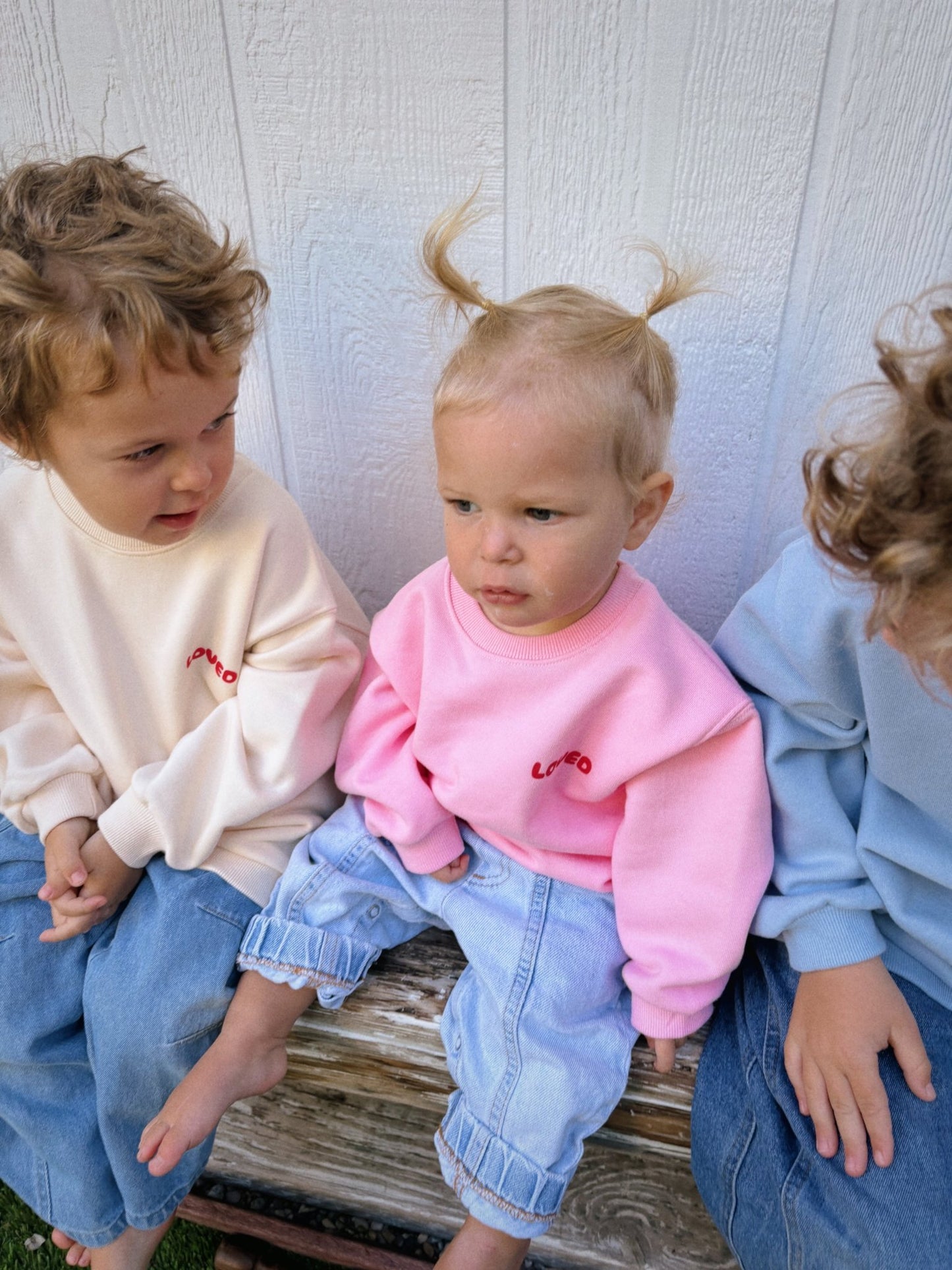 At Noon Always Loved Sweatshirt (6m - 6y) - 3 Colors - AT NOON STORE