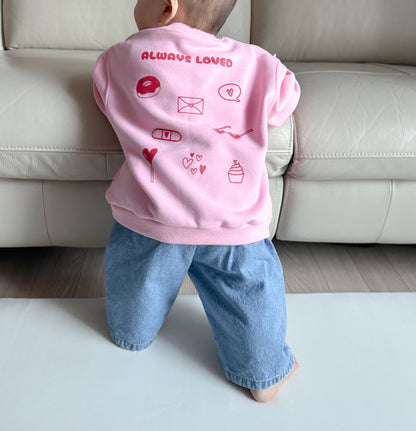 At Noon Always Loved Sweatshirt (6m - 6y) - 3 Colors - AT NOON STORE