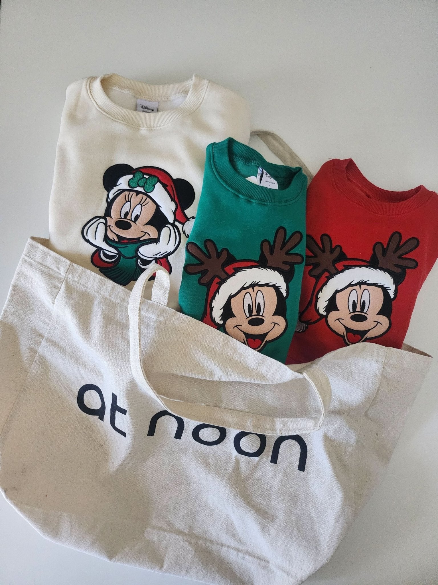 At Noon Canvas Tote kids outfit