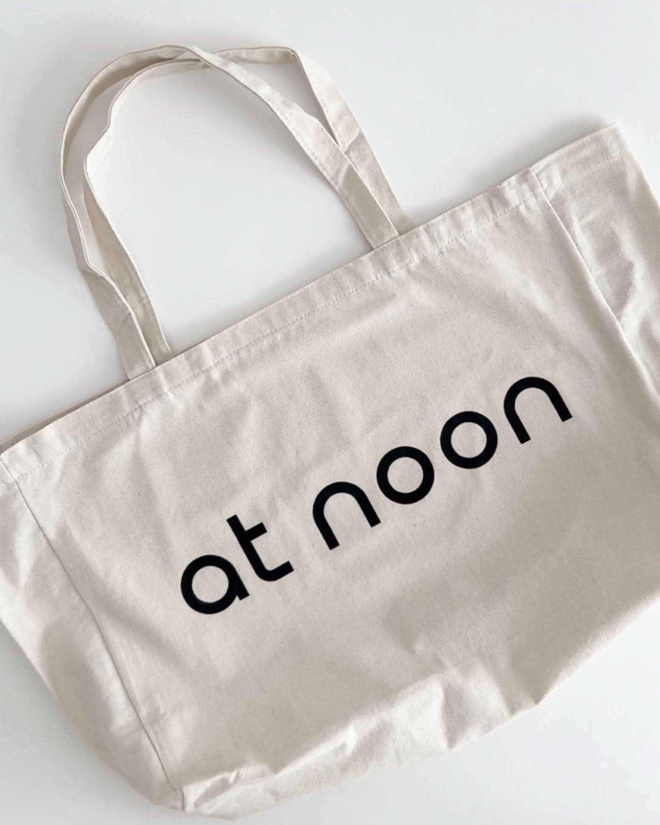 At Noon Canvas Tote kids outfit