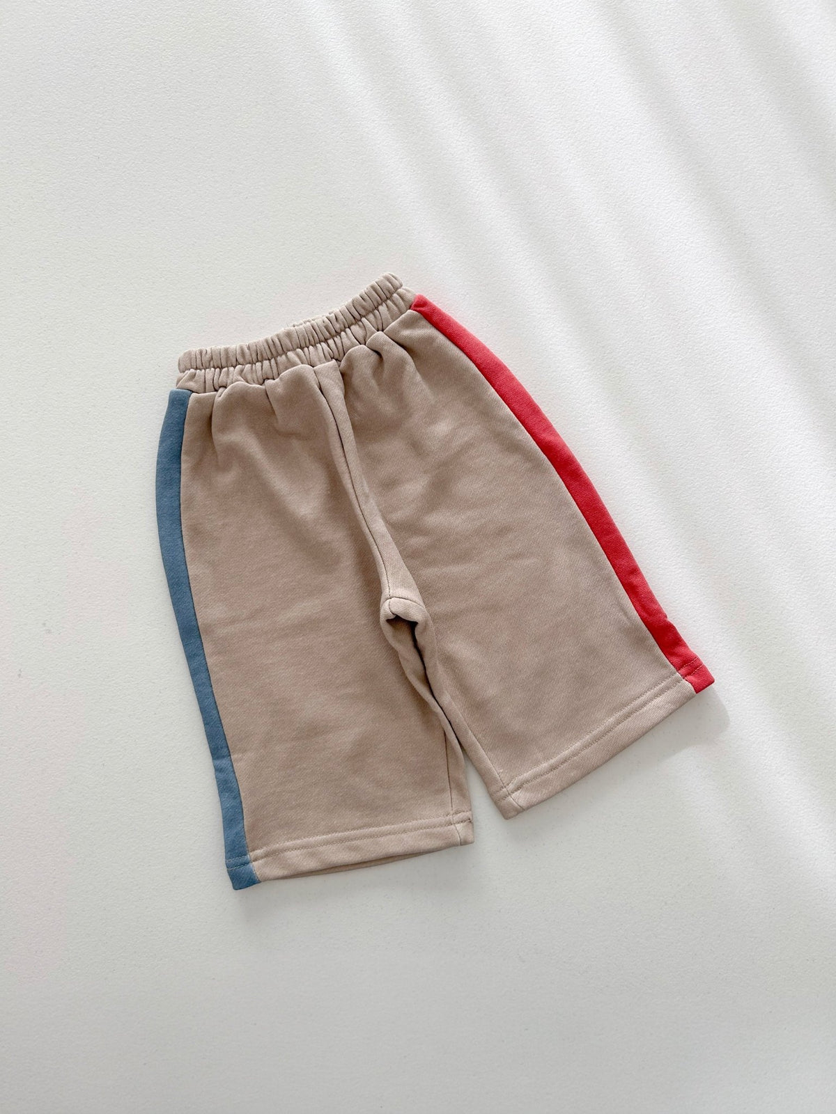 [At Noon Original Design] Kids ColorBlock Wide Leg Pants Sets (6m-7y) - Beige kids outfit