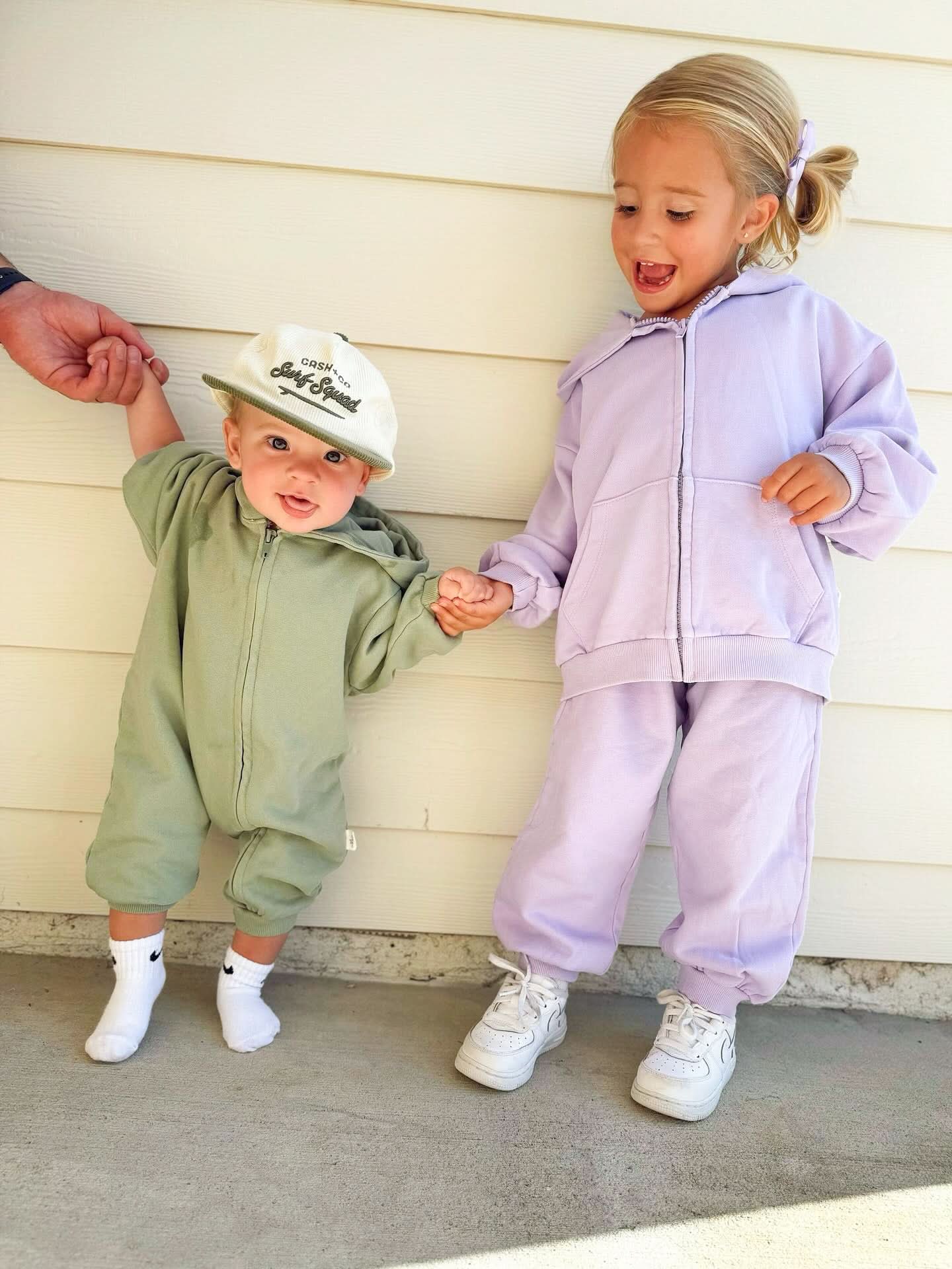 [At Noon Original Design] Kids Pigment Dyed Basic Jogger Pants (1 - 6y) - 4 Colors kids outfit