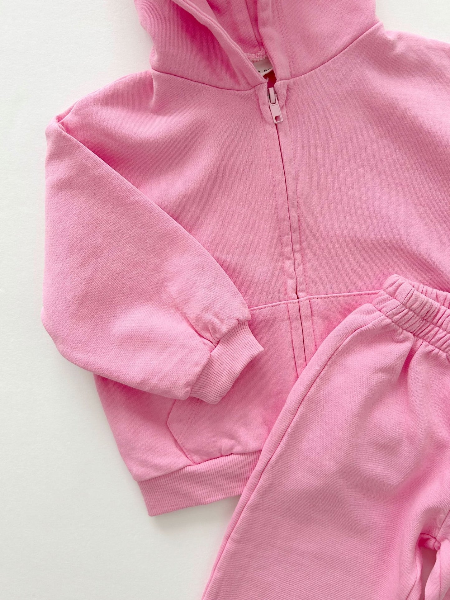 [At Noon Original Design] Kids Pigment Dyed Zip - up Hoodie (1 - 6y) - 4 Colors kids outfit