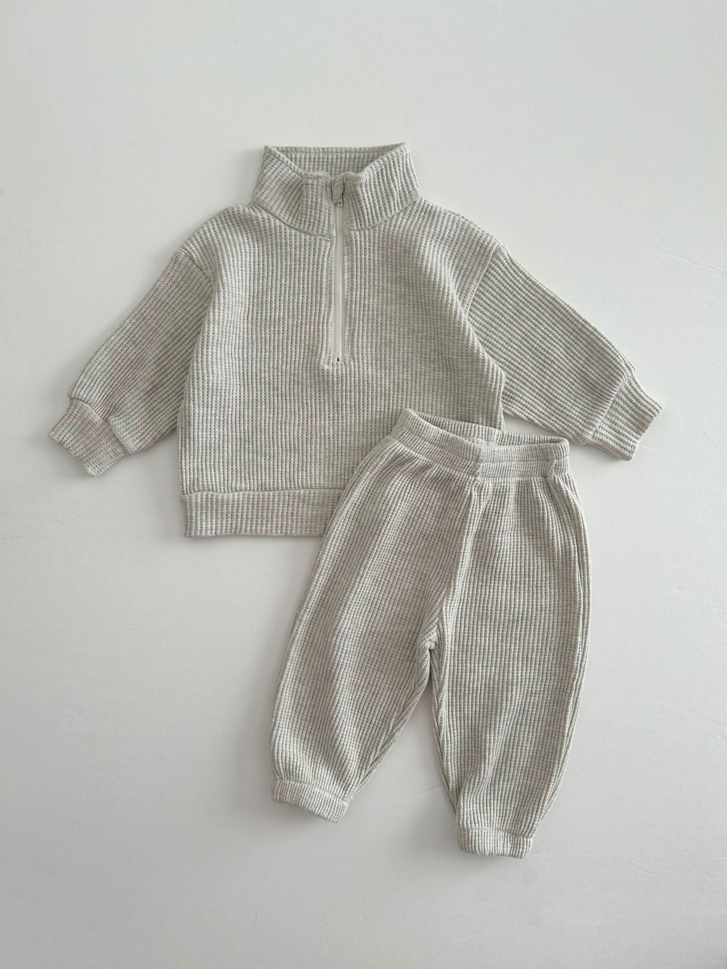 [At Noon Original Design] Kids Waffle Jogger Pants (6m - 7y) - 3 Colors kids outfit