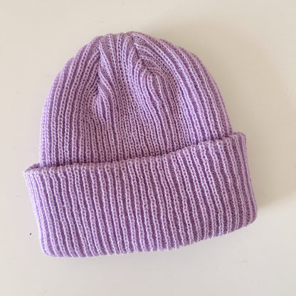 At Noon Ribbed Knit Beanie (2 - 15y) - 11 Colors kids outfit