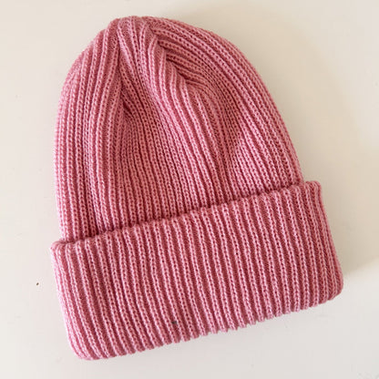 At Noon Ribbed Knit Beanie (2 - 15y) - 11 Colors kids outfit