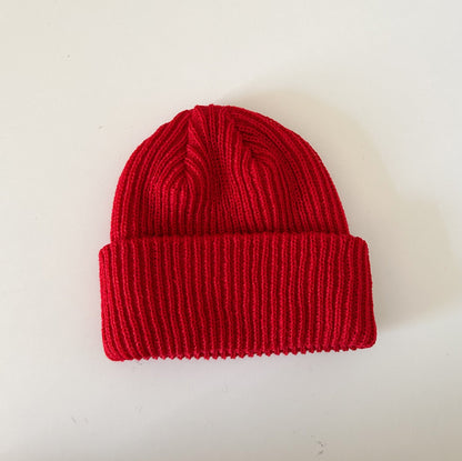 At Noon Ribbed Knit Beanie (2 - 15y) - 11 Colors kids outfit