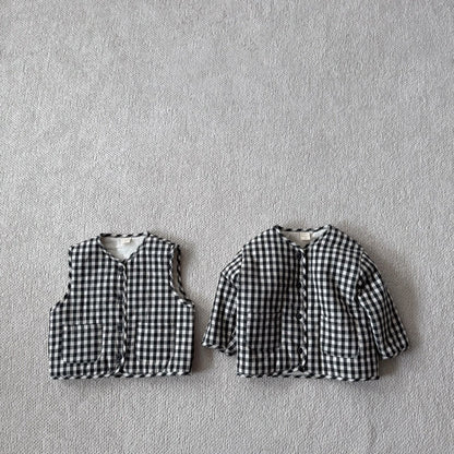 Baby Bella F25 Front Pocket Quilted Jacket (6m - 3y) - 2 Colors kids outfit