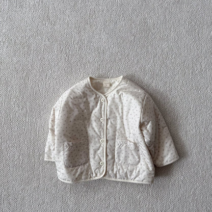 Baby Bella F25 Front Pocket Quilted Jacket (6m - 3y) - 2 Colors kids outfit