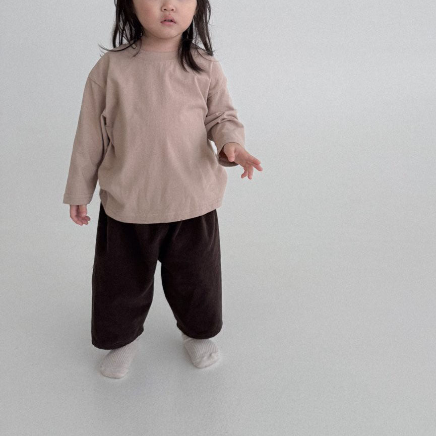Baby Bella F25 Long Sleeve Loose Fit Top (6m - 3y) - 3 Colors kids outfit