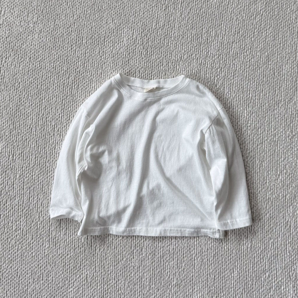 Baby Bella F25 Long Sleeve Loose Fit Top (6m - 3y) - 3 Colors kids outfit