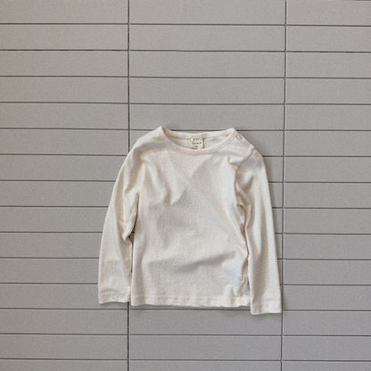 Baby Bella SP26 Basic Long Sleeve Top (6m - 4y) - 2 Colors - AT NOON STORE