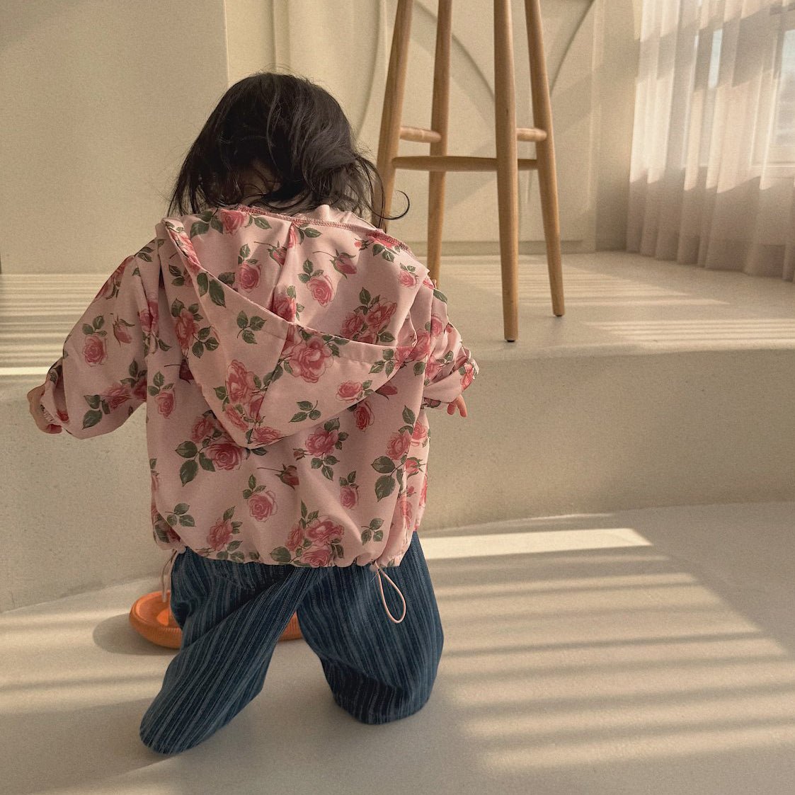 Baby Bella SP26 Floral Hoodie Windbreaker Jacket (6m - 4y) - 2 Colors - AT NOON STORE