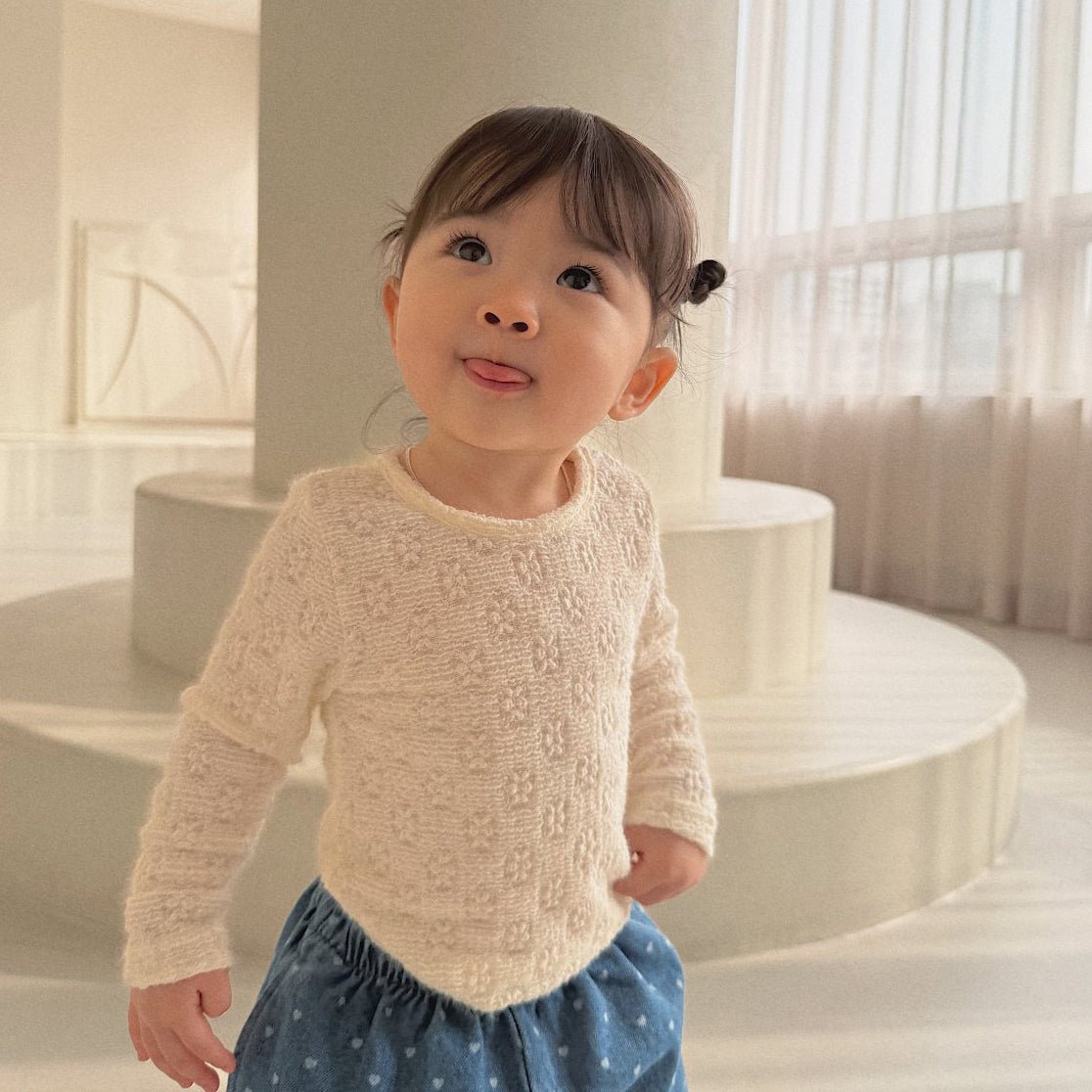 Baby Bella SP26 Long Sleeve Top (6m - 4y) - 2 Colors - AT NOON STORE