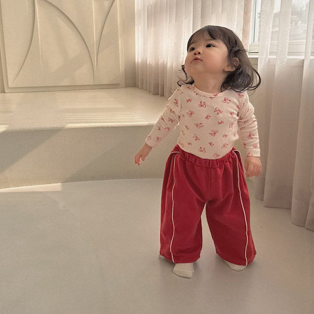 Baby Bella SP26 Long Sleeve Top (6m - 4y) - 2 Colors - AT NOON STORE