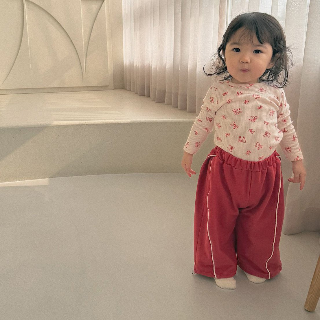 Baby Bella SP26 Long Sleeve Top (6m - 4y) - 2 Colors - AT NOON STORE