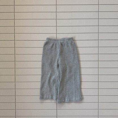 Baby Bella SP26 Ribbed Wide Pants (6m - 4y) - 2 Colors - AT NOON STORE