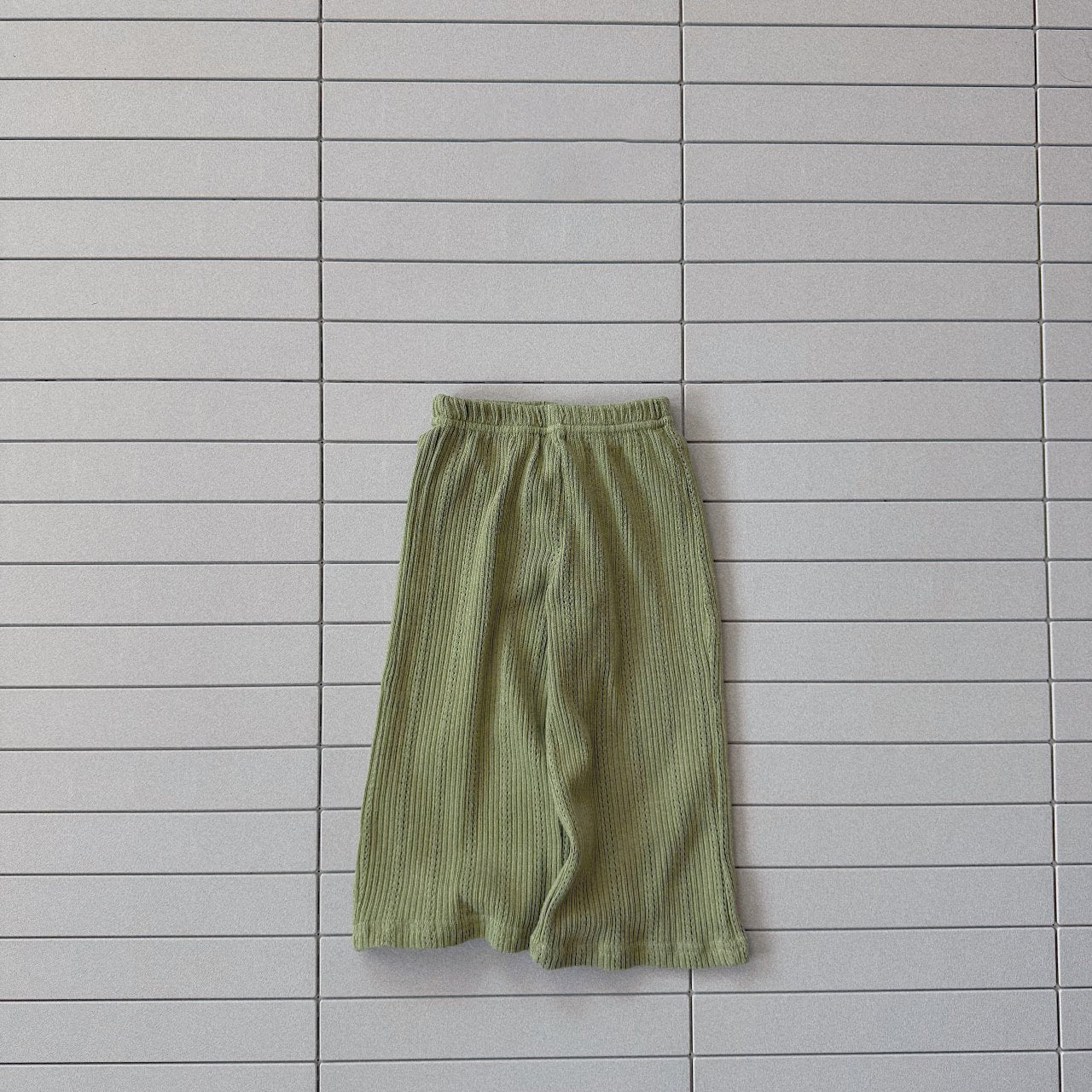 Baby Bella SP26 Ribbed Wide Pants (6m - 4y) - 2 Colors - AT NOON STORE