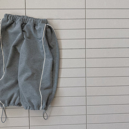 Baby Bella SP26 Side Line Adjustable Hem Jogger Pants (6m - 4y) - 2 Colors - AT NOON STORE