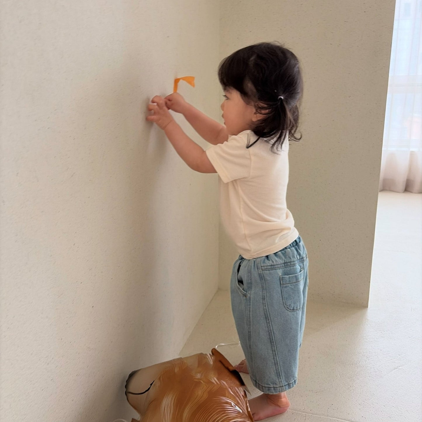 Baby Bella SS26 Denim Shorts (1 - 6y) - Blue - AT NOON STORE