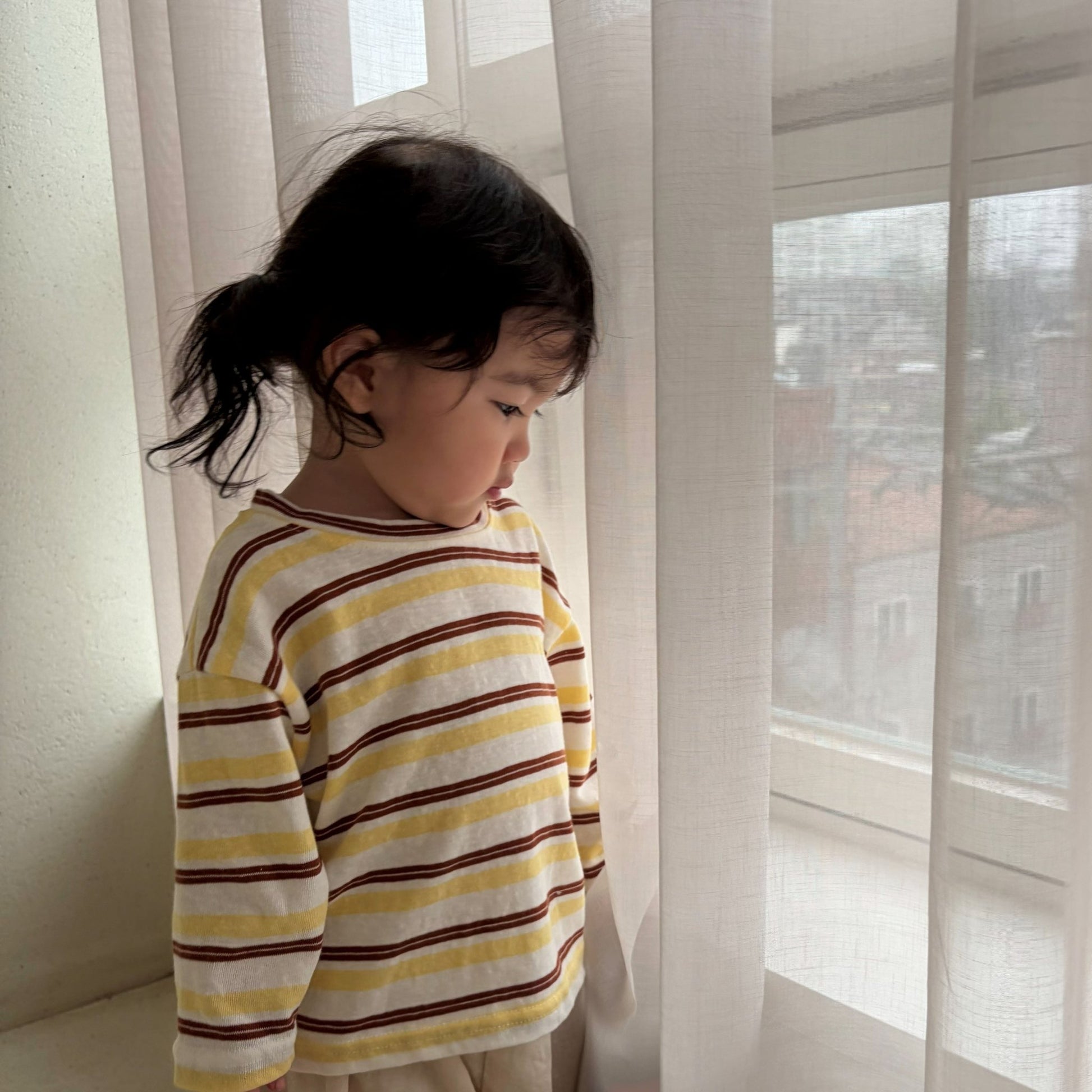 Baby Bella SS26 Summer Stripe Long Sleeve Top (6m - 4y) - 2 Colors - AT NOON STORE