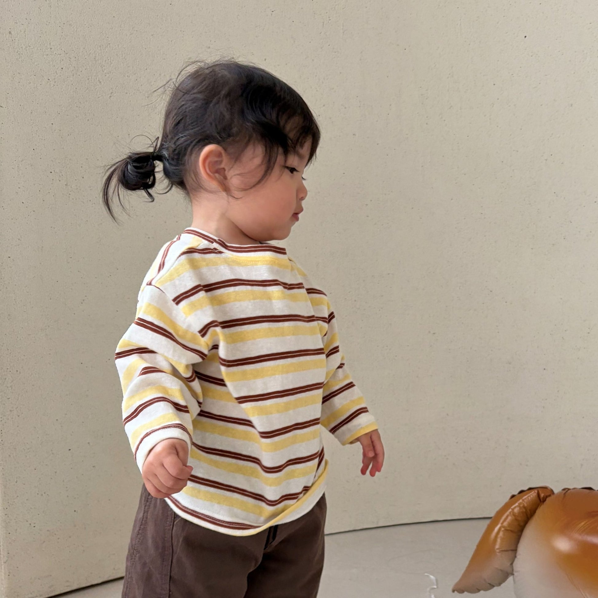 Baby Bella SS26 Summer Stripe Long Sleeve Top (6m - 4y) - 2 Colors - AT NOON STORE