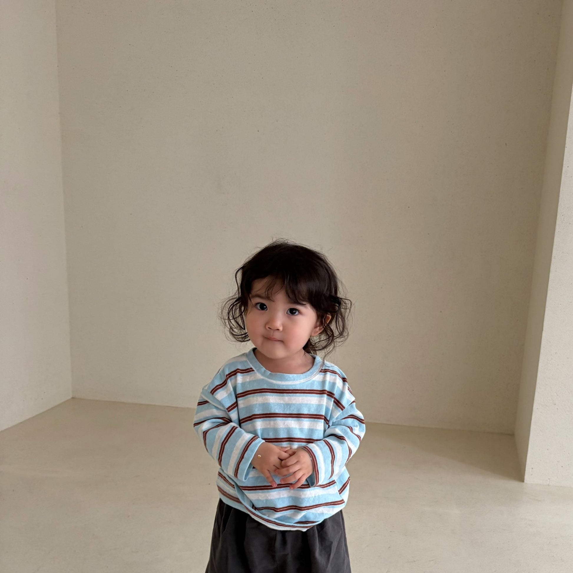 Baby Bella SS26 Summer Stripe Long Sleeve Top (6m - 4y) - 2 Colors - AT NOON STORE