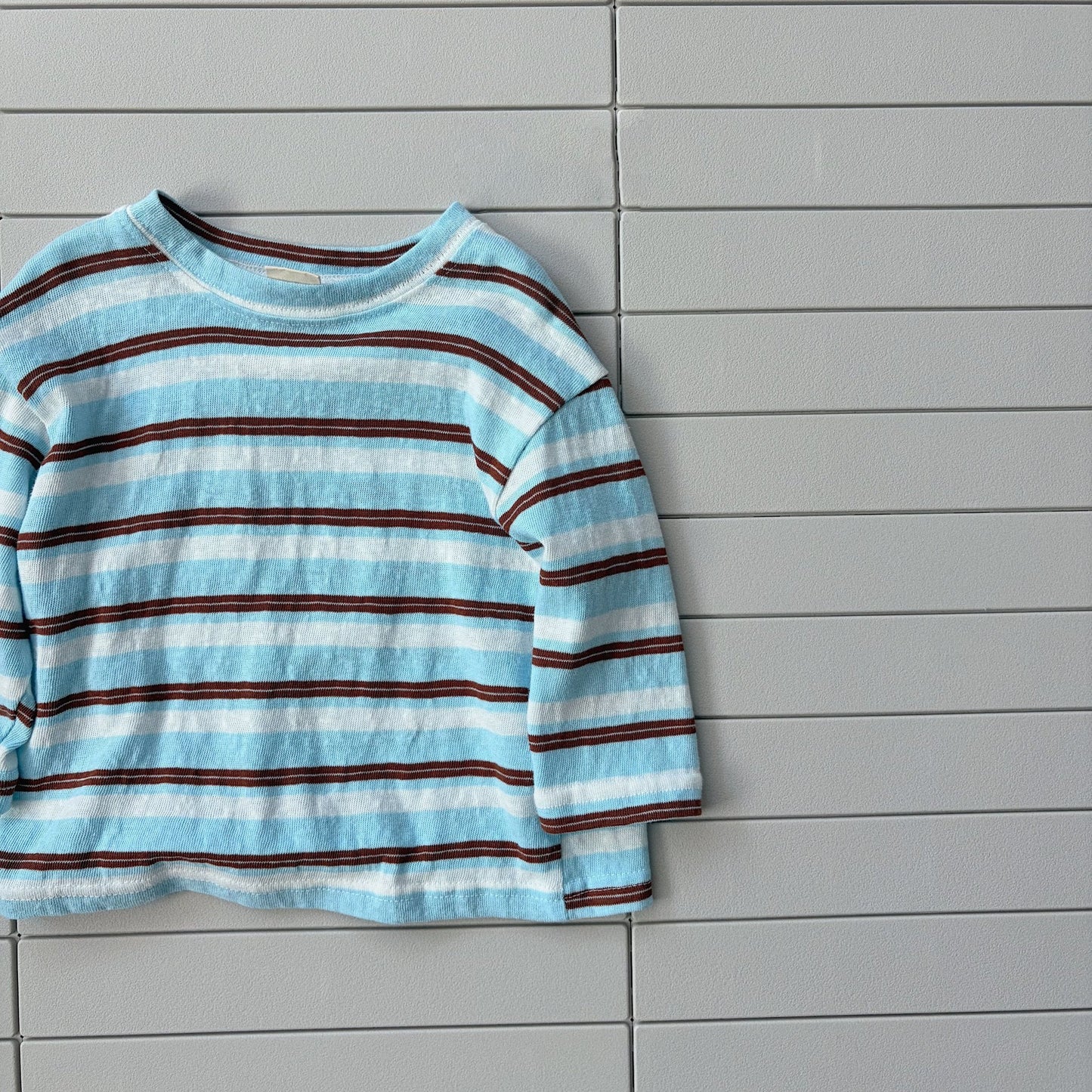 Baby Bella SS26 Summer Stripe Long Sleeve Top (6m - 4y) - 2 Colors - AT NOON STORE