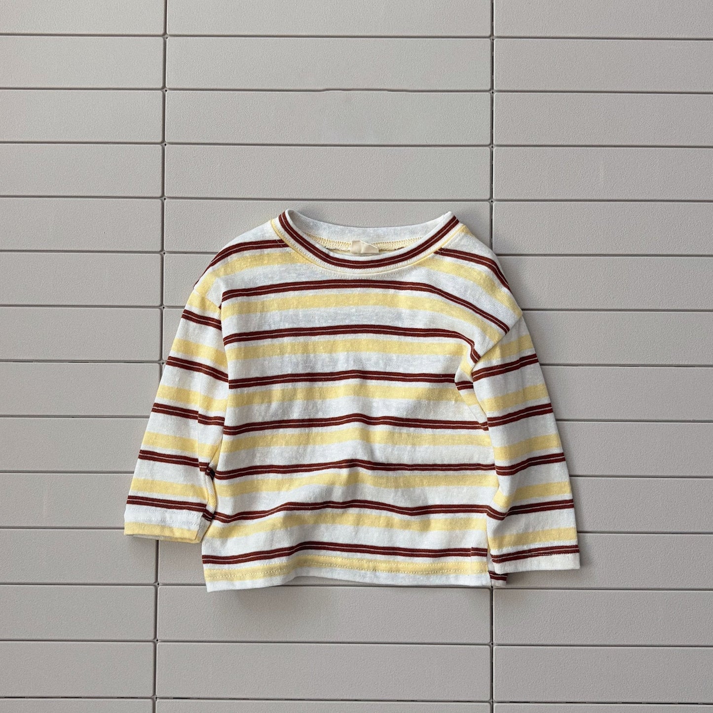 Baby Bella SS26 Summer Stripe Long Sleeve Top (6m - 4y) - 2 Colors - AT NOON STORE