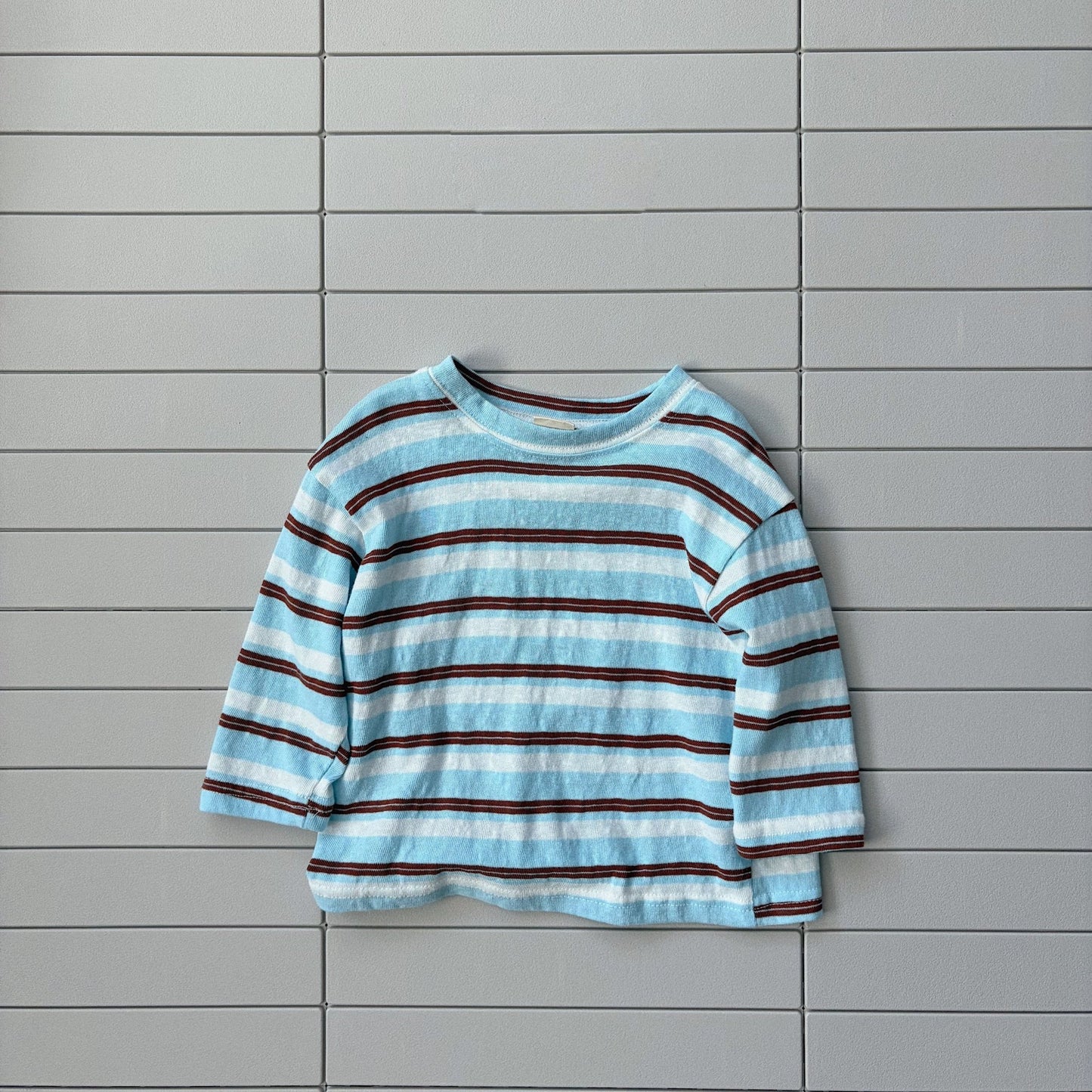 Baby Bella SS26 Summer Stripe Long Sleeve Top (6m - 4y) - 2 Colors - AT NOON STORE