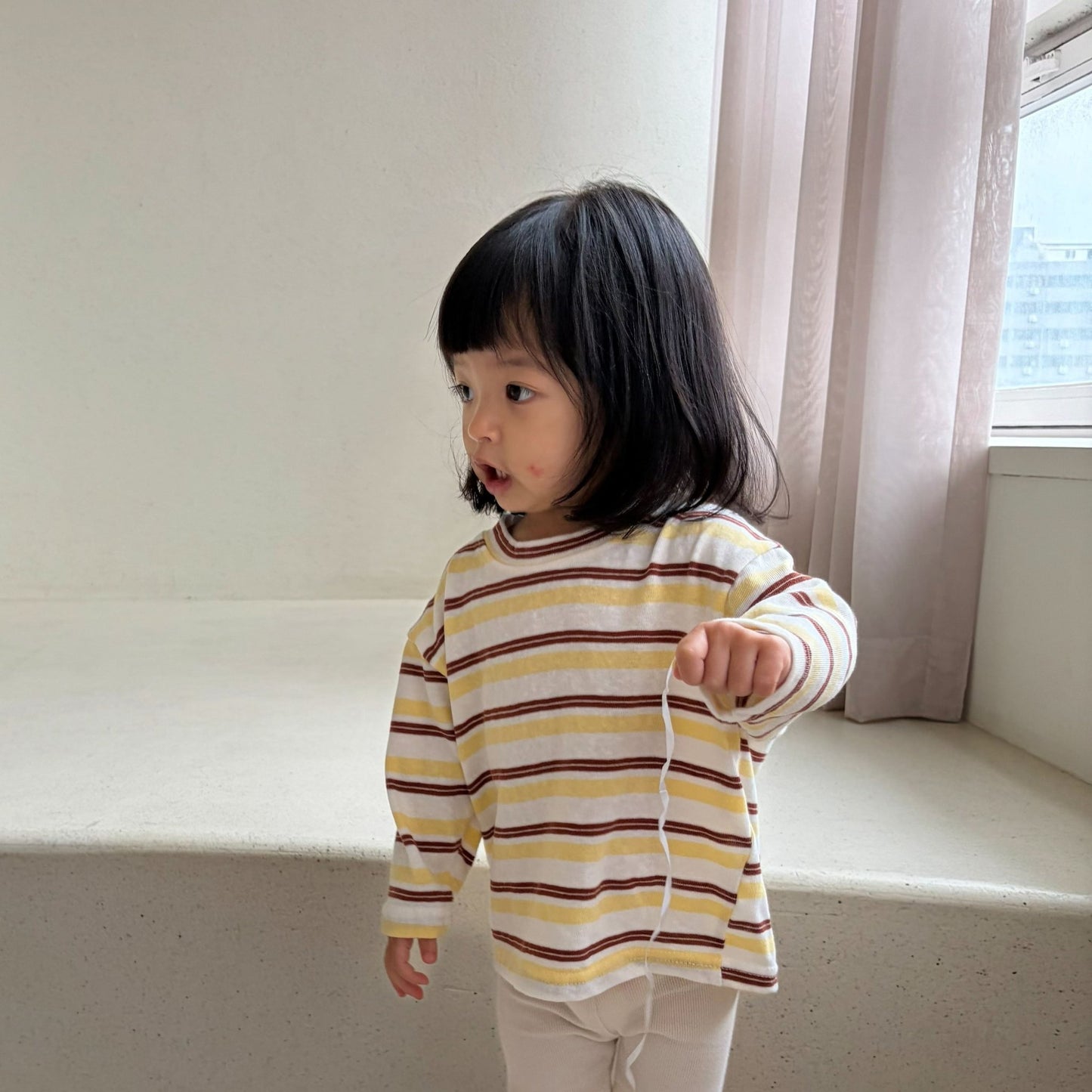 Baby Bella SS26 Summer Stripe Long Sleeve Top (6m - 4y) - 2 Colors - AT NOON STORE