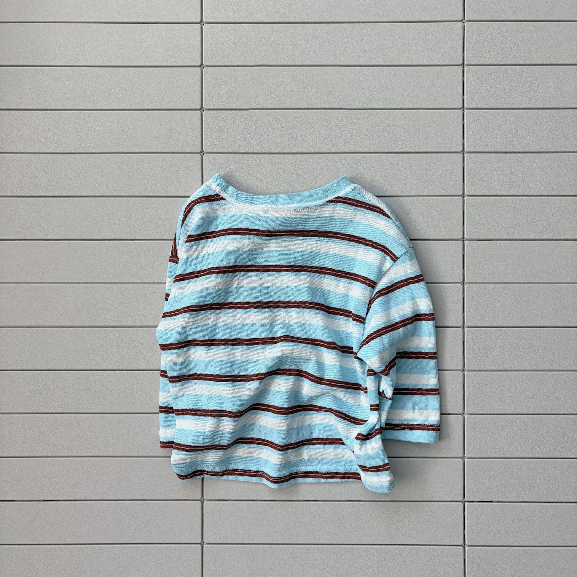 Baby Bella SS26 Summer Stripe Long Sleeve Top (6m - 4y) - 2 Colors - AT NOON STORE