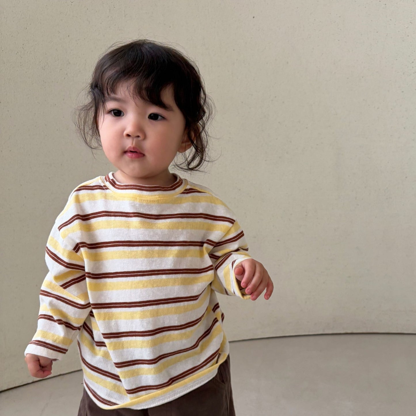 Baby Bella SS26 Summer Stripe Long Sleeve Top (6m - 4y) - 2 Colors - AT NOON STORE