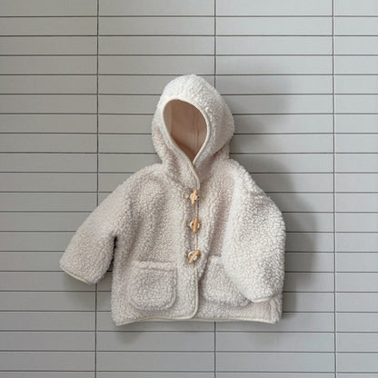 Baby Bella W25 Sherpa Hooded Pocket Duffle Jacket (6m - 3y) - 2 Colors kids outfit