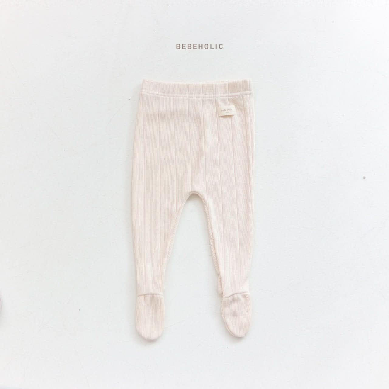 Baby BH 23F Ribbed Footed Leggings (3 - 18m) - 4 Colors kids outfit
