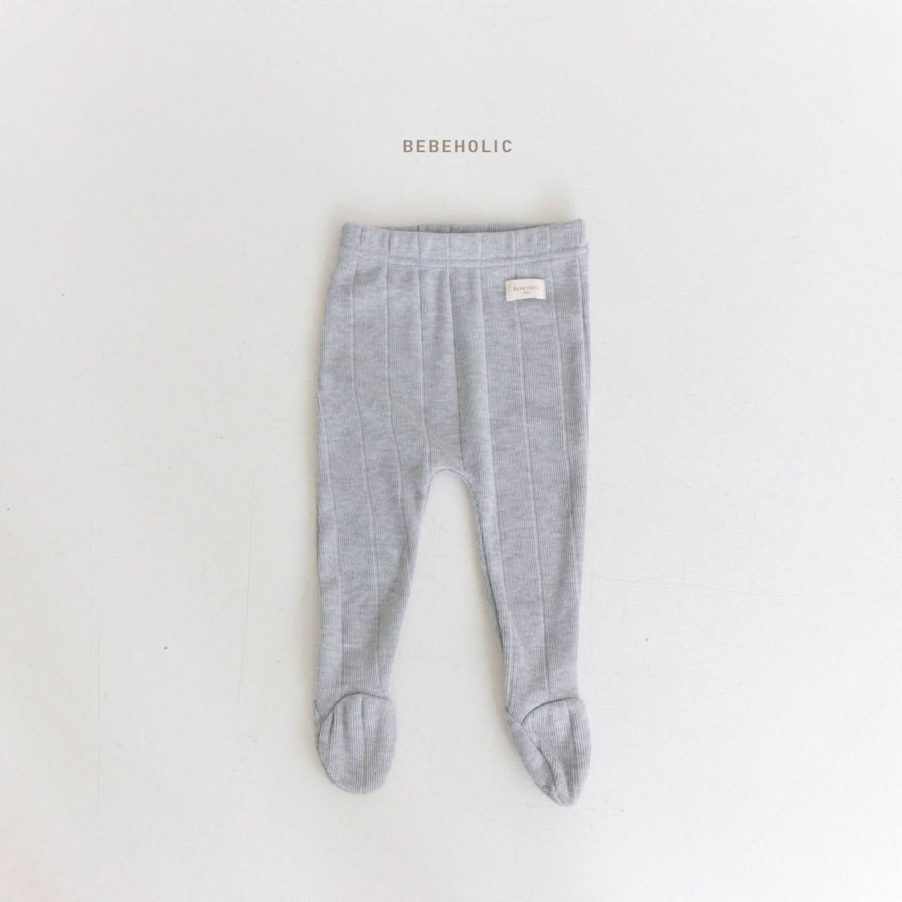 Baby BH 23F Ribbed Footed Leggings (3 - 18m) - 4 Colors kids outfit