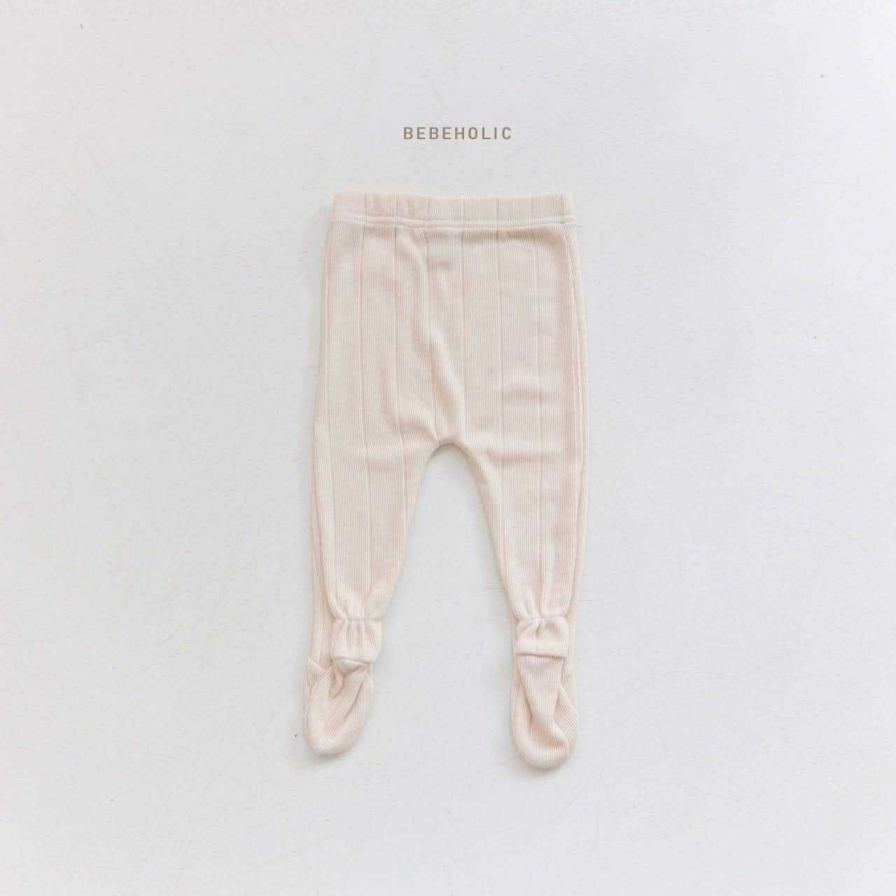 Baby BH 23F Ribbed Footed Leggings (3 - 18m) - 4 Colors kids outfit