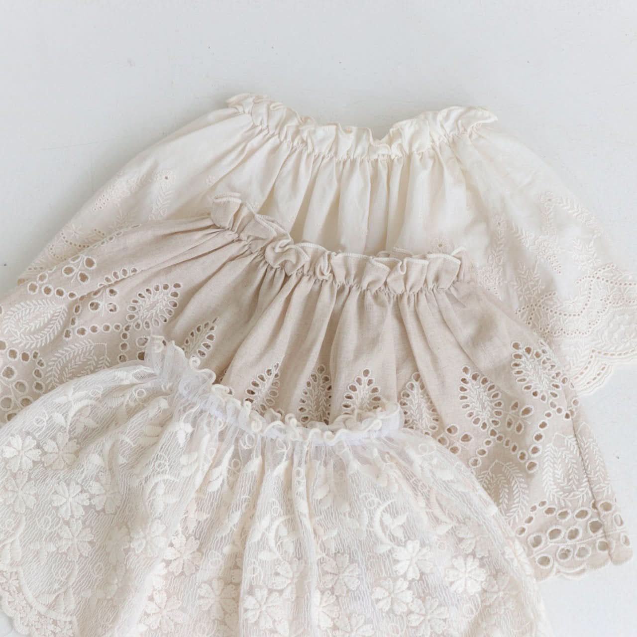 Baby BH Lace Skirt (3 - 18m) - 3 Colors kids outfit